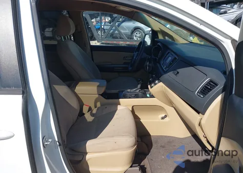 2016 Kia Sedona Lx из США, поврежденный, VIN KNDMB5C11G6149473